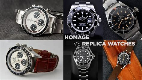 homage vs fake watch|homage watch vs replica watch.